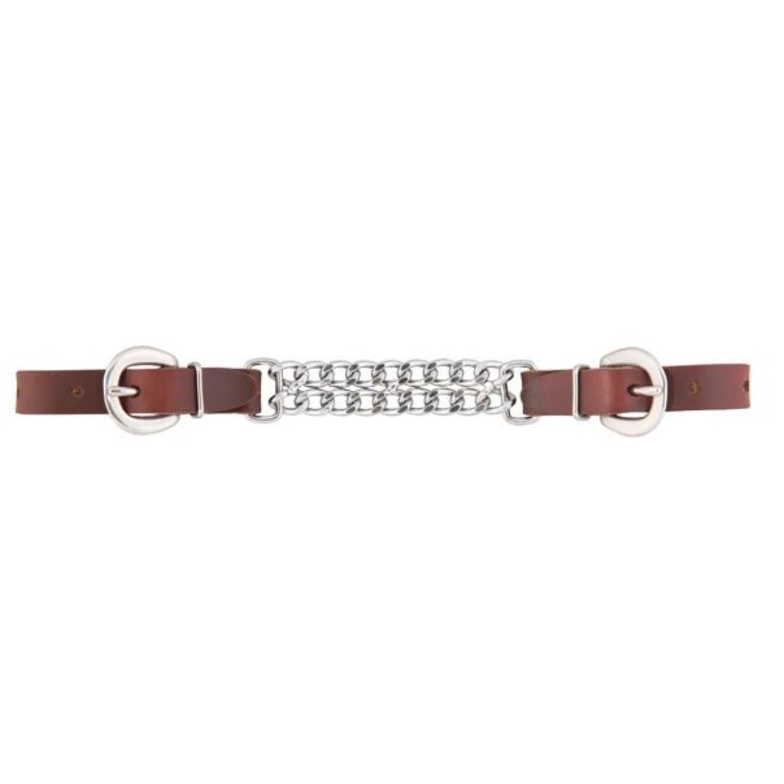 Weaver Leather 4.5" Double Link Chain Curb Strap 1 Weaver Leather 4.5" Double Link Chain Curb Strap