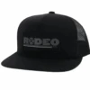 Hooey Black & Grey Rodeo Cap