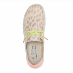 Heydude Hey Dude Wendy Rise Leopard Neon Beige -Western Jeans Store Screenshot2022 03 18030455