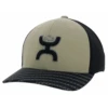 Hooey Solo III Tan/Black Logo Cap