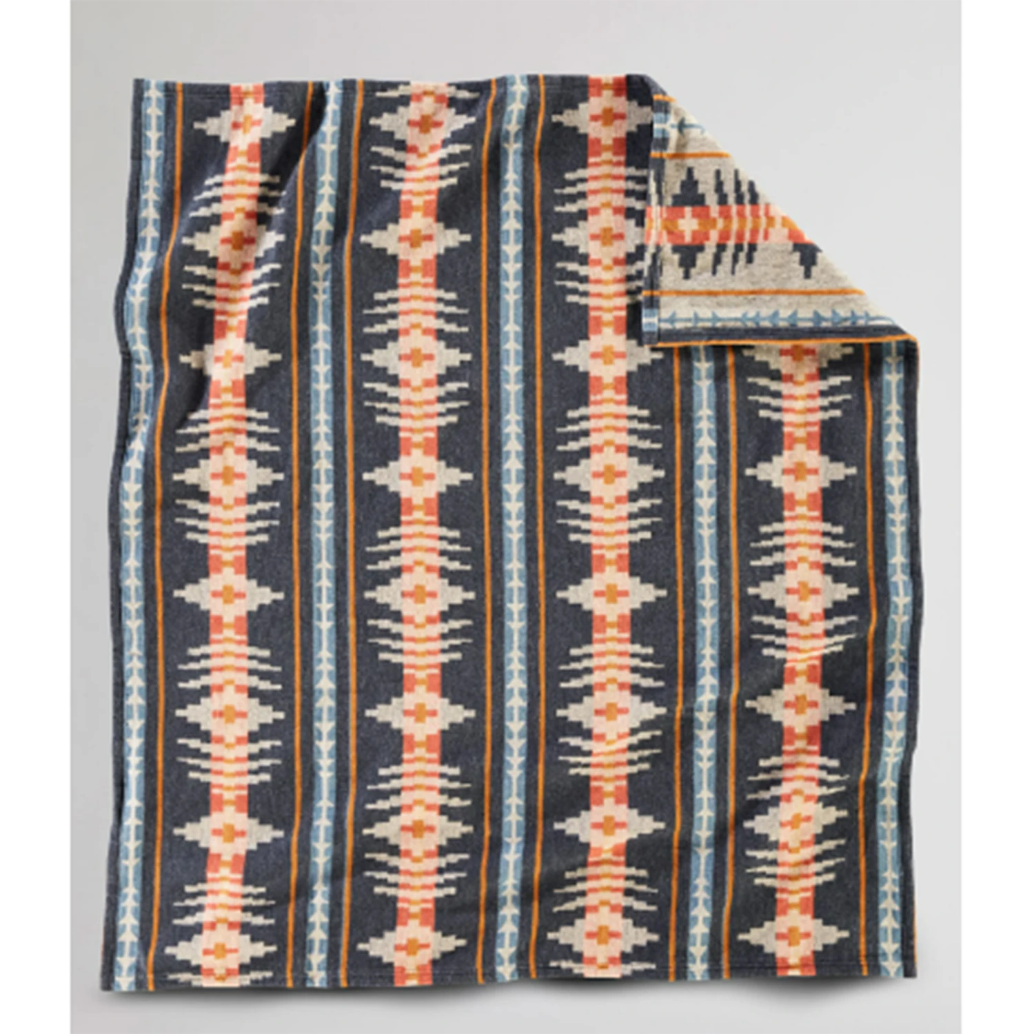Pendleton Trail Ridge Navy Throw Set 3 Pendleton Trail Ridge Navy Throw Set - Image 3