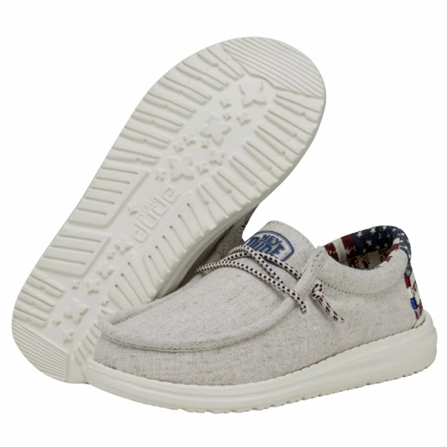 Heydude Hey Dude Wally Youth Off White Patriotic 2 Heydude Hey Dude Wally Youth Off White Patriotic - Image 2