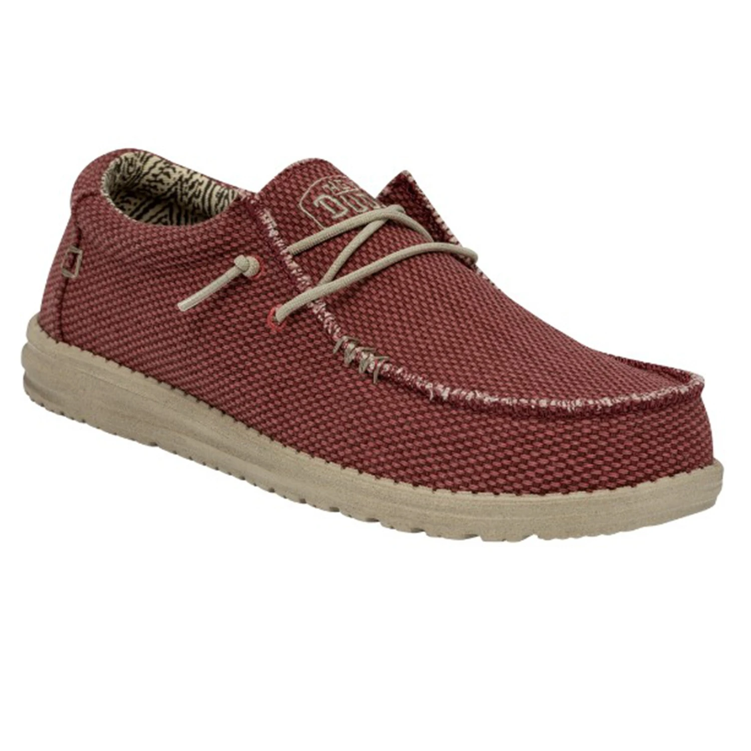 Heydude Hey Dude Men's Wally Braided Pompeian Red 3 Heydude Hey Dude Men's Wally Braided Pompeian Red - Image 3