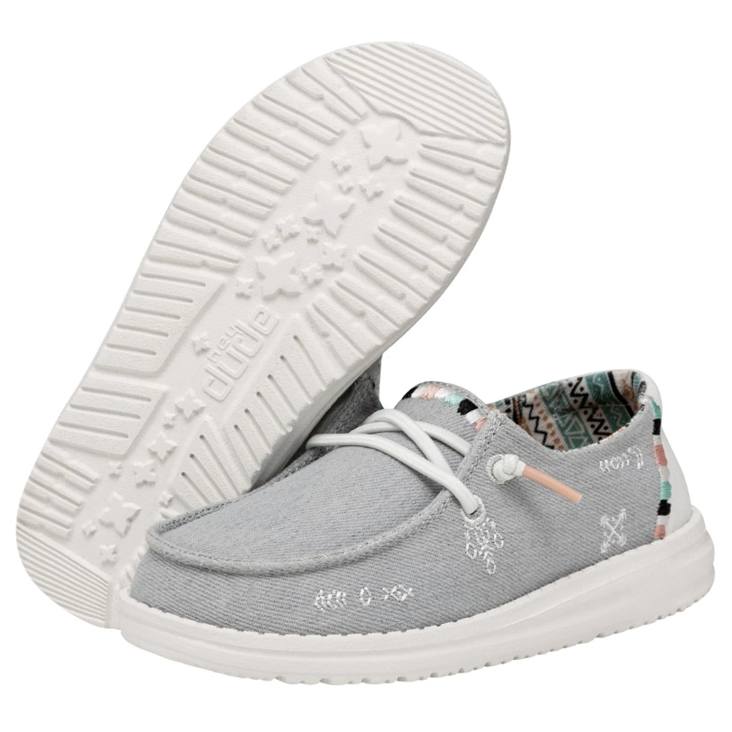 Heydude Hey Dude Wendy Youth Boho Light Denim 2 Heydude Hey Dude Wendy Youth Boho Light Denim - Image 2