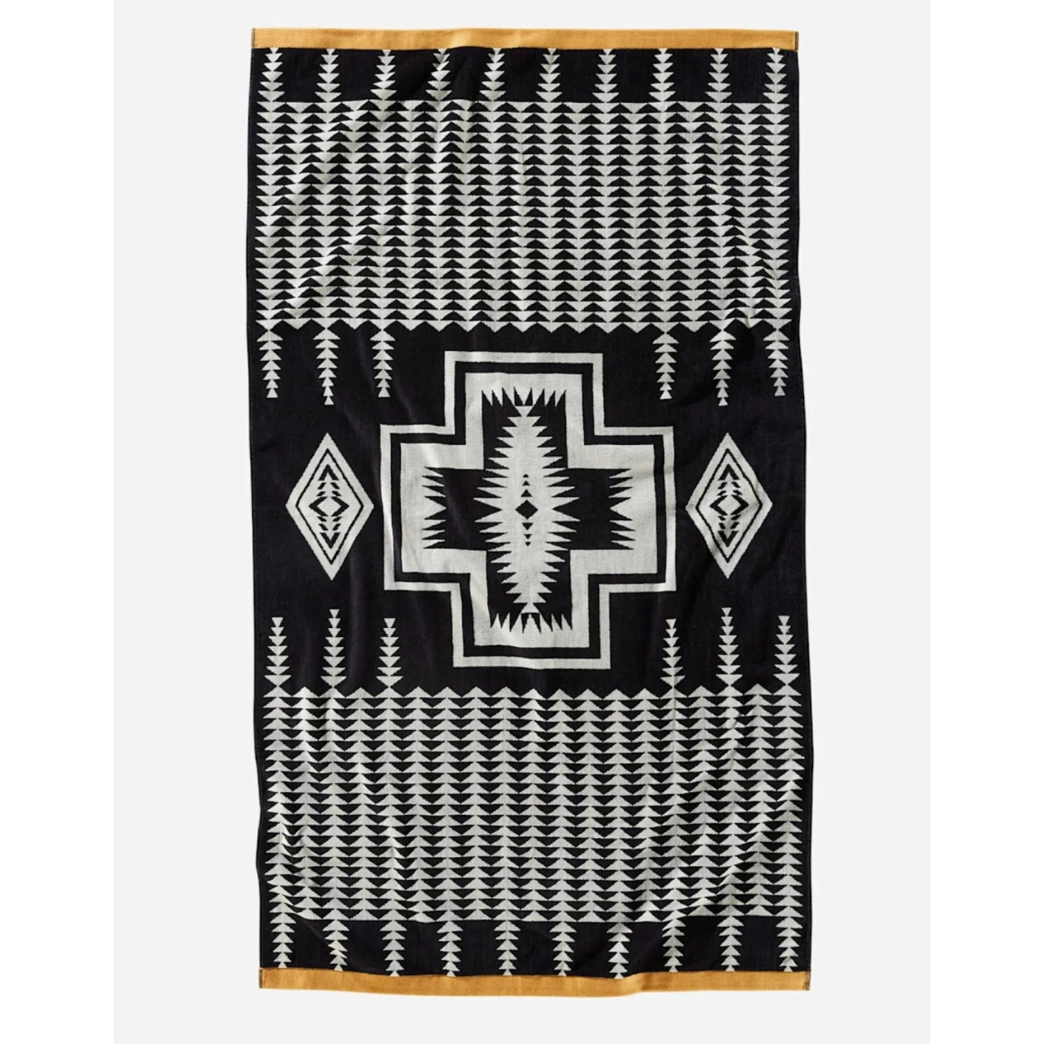 Pendleton Spa Towel Harding Black 1 Pendleton Spa Towel Harding Black