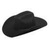 Youth " Maverick " Felt Hat Black