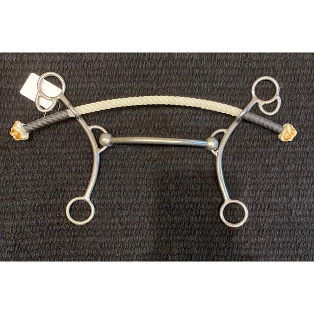 Troy Flaharty Mullen Mouth Combination Bit 1 Troy Flaharty Mullen Mouth Combination Bit