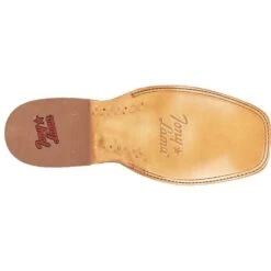 Tony Lama Men's Rowel Brown Safari Boots -Western Jeans Store TL3019 617x563 Outsole