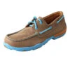 Twisted X Women's Brown And Blue Driving Moc