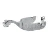 Men's Stainless Steel Rasp Design Spurs