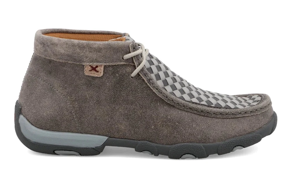 Twisted X Women's Grey Weave Driving Moc 4 Twisted X Women's Grey Weave Driving Moc - Image 4
