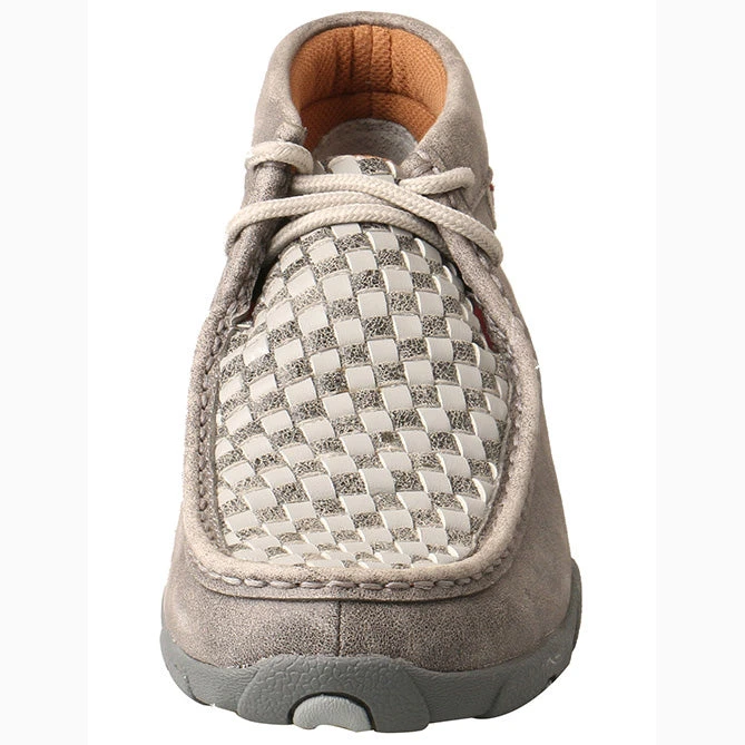 Twisted X Women's Grey Weave Driving Moc 3 Twisted X Women's Grey Weave Driving Moc - Image 3