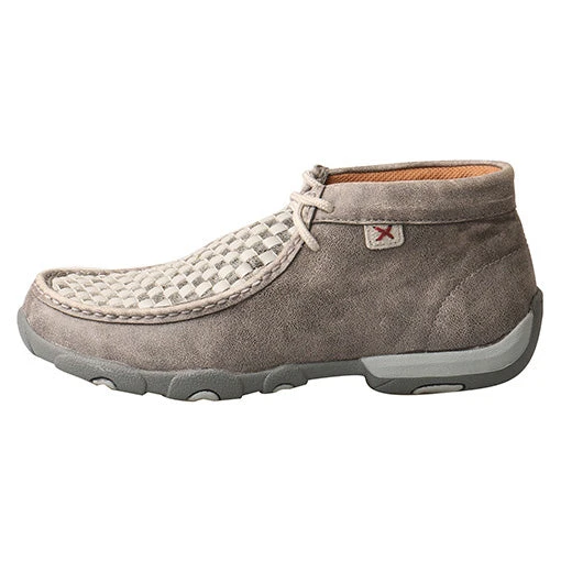 Twisted X Women's Grey Weave Driving Moc 2 Twisted X Women's Grey Weave Driving Moc - Image 2