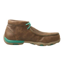 Twisted X Women's Teal/Bomber Alloy Toe Driving Moc -Western Jeans Store WDMAL01.04