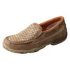 Twisted X Women's Tan Weave Slip On Moc