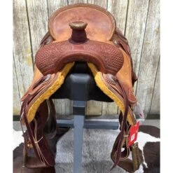 HR Saddlery 16 Inch Signature Will James Roping Saddle -Western Jeans Store Willfront