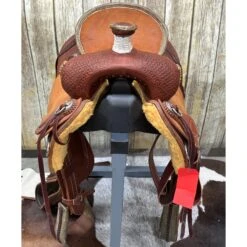HR Saddlery 15.5 Inch Basic Association Saddle -Western Jeans Store assocfront