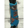 Ortho Equine Hind Teal Aztec Comfort Boots