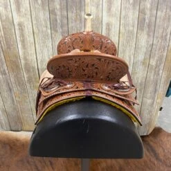 Shiloh Floral Youth Saddle 10 Shiloh Floral Youth Saddle -Western Jeans Store back 8d726d4d 7d65 4ae5 9f27 272b7c54ca06