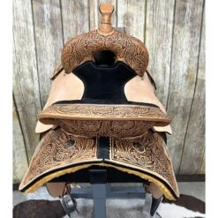 Circle Y 15 Inch Maltes Mansfield Barrel Saddle -Western Jeans Store barrelfrotn