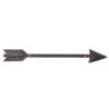 Bronze Metal Arrow Wall Accent