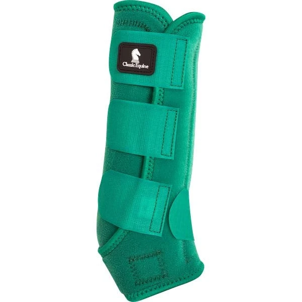 Classic Equine Emerald ClassicFit Front Splint Boots 1 Classic Equine Emerald ClassicFit Front Splint Boots