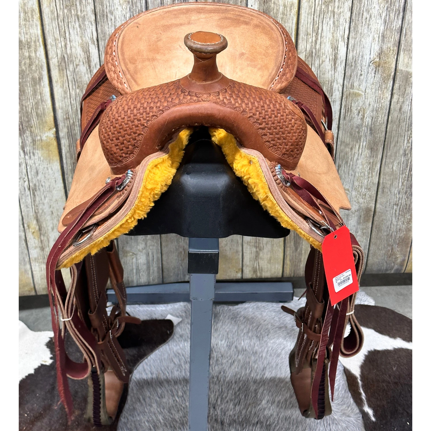 HR Saddlery 15 Inch Basic Ranch Cutting Saddle 3 HR Saddlery 15 Inch Basic Ranch Cutting Saddle - Image 3