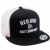 Red Dirt White Direct Stitch Cap