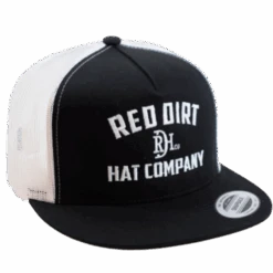 Red Dirt White Direct Stitch Cap