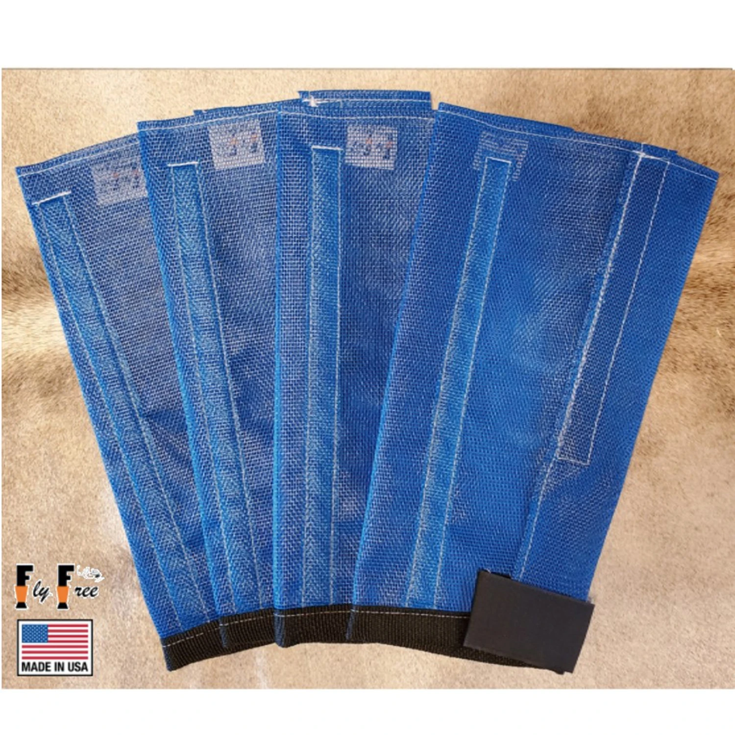 Fly Free Insect Protection Boots - BLUE 1 Fly Free Insect Protection Boots - BLUE