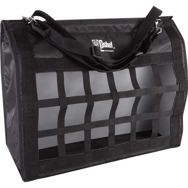 Cashel Slow Feed Top Load Hay Bag, Black 1 Cashel Slow Feed Top Load Hay Bag, Black