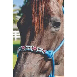Professional's Choice Professional Choice Turquoise Beaded Rope Halter