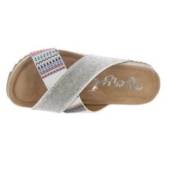 Aztec & Rhinestone Strap Sandals -Western Jeans Store imageService 2