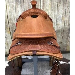 HR Saddlery 15.5 Inch Ranch Roping Saddle -Western Jeans Store ranchback b59c91dc 85b1 4d37 b9d6 8f726cde26ab