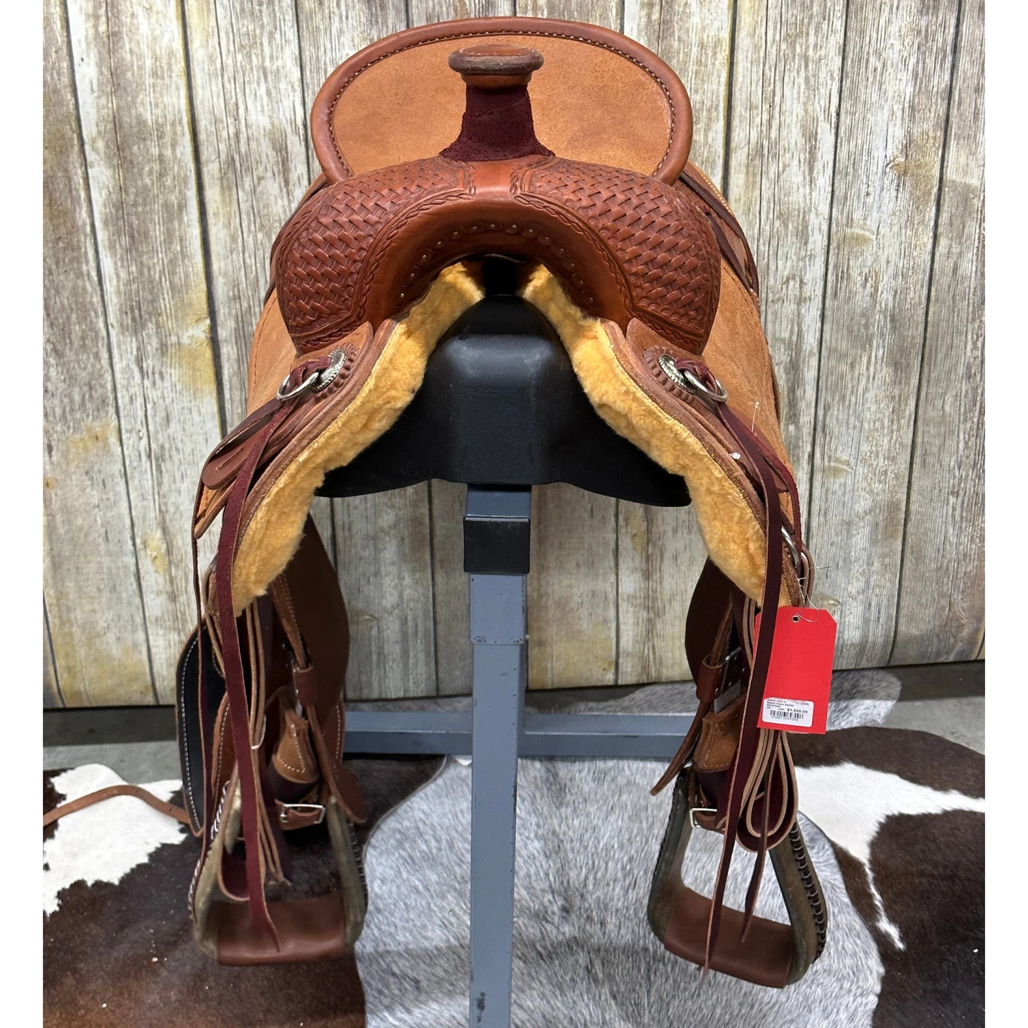 HR Saddlery 17 Inch Ranch Roper Saddle 4 HR Saddlery 17 Inch Ranch Roper Saddle - Image 4