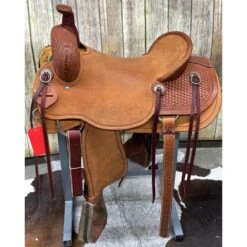 HR Saddlery 17 Inch Ranch Roper Saddle