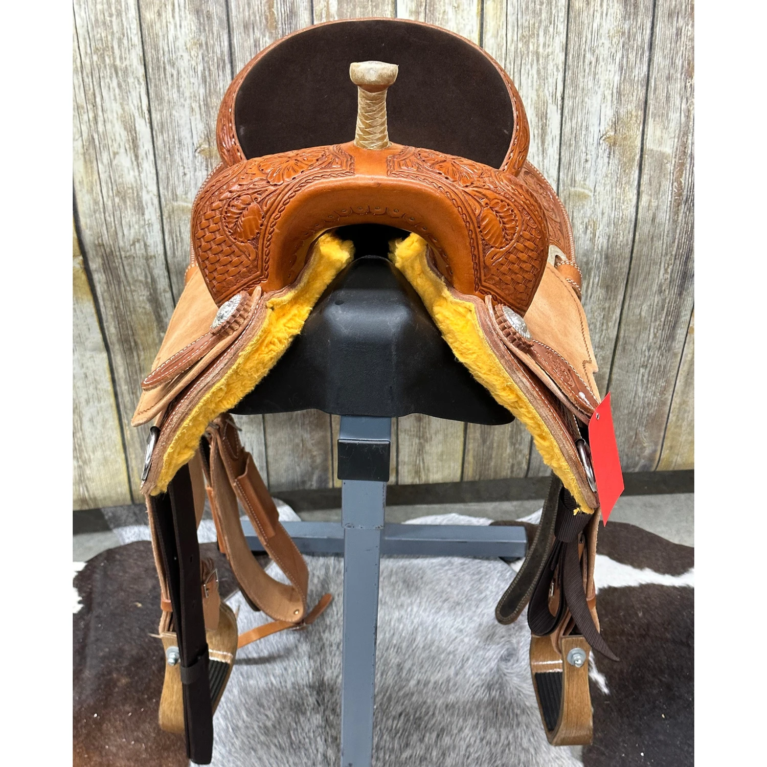 Paul Taylor Barrel Saddle 3 Paul Taylor Barrel Saddle - Image 3